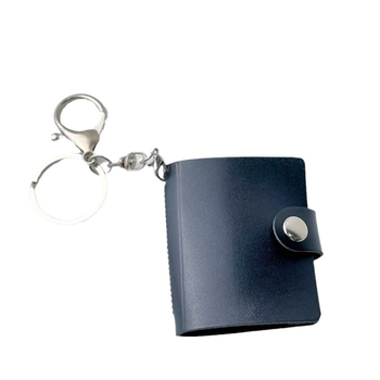 Νέο μίνι δερμάτινο άλμπουμ με μικρό κρεμαστό κόσμημα καρτών 2 ιντσών, αυτοκόλλητο φωτογραφιών αναμνηστικό άλμπουμ αποθήκευσης χονδρικής, υποστήριξη προμήθειας, προσαρμογή