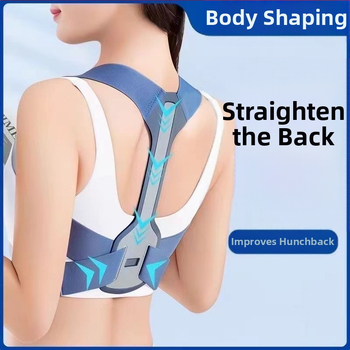 Kuprinės nugaros įtvaras suaugusiesiems, nematomas nugaros įtvaras su vidiniu peties įtvaro artefaktu.