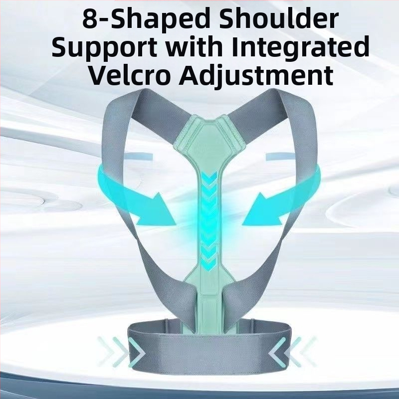 Kuprinės nugaros įtvaras suaugusiesiems, nematomas nugaros įtvaras su vidiniu peties įtvaro artefaktu.