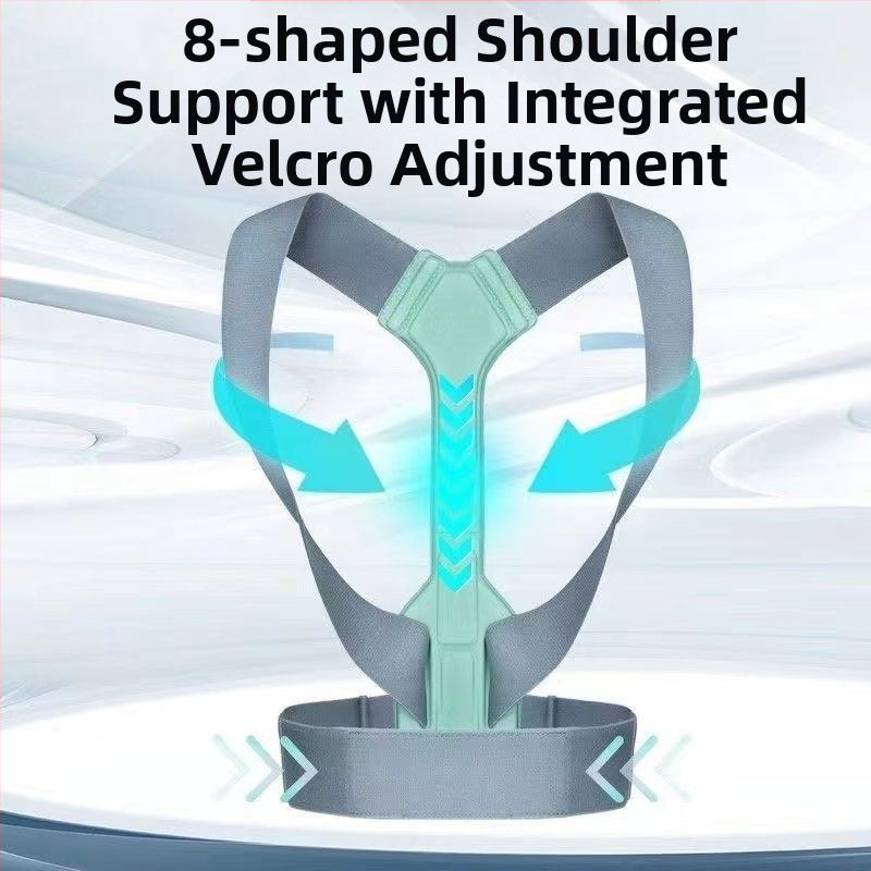 Kuprinės nugaros įtvaras suaugusiesiems, nematomas nugaros įtvaras su vidiniu peties įtvaro artefaktu.