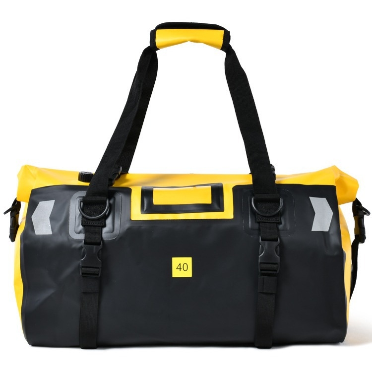 Suure mahutavusega veekindel PVC kott, sabakott, sõiduseljakott, vedurikott, universaalne hoiukott, piiriülene mootorratta tagaistme kott