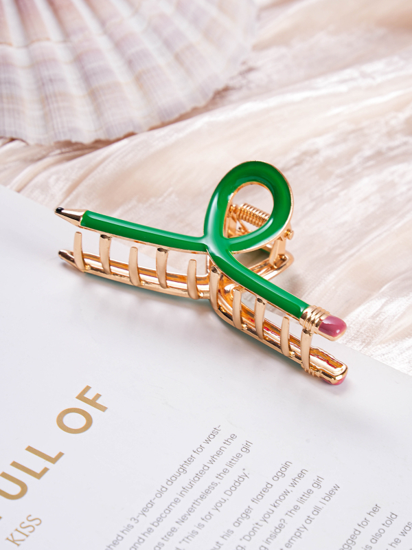 Διασυνοριακή Ευρωπαϊκή και Αμερικανική Δημοφιλής Μόδα Απλή Υψηλής Ποιότητας Γυναικεία Shark Πολύχρωμη Πιπίλα για τα Μαλλιά στο Πίσω Μέρος του Κεφαλιού που Δεν Βλάπτει τα Μαλλιά Κορεατική Έκδοση