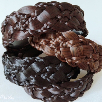 [Uue toote laiendamine] Simuleeritud juuste juuksepael, parukas, punutud juustega peakate, parukad, katted valgete juuste artefaktiga, et suurendada peanaha juuste hulka