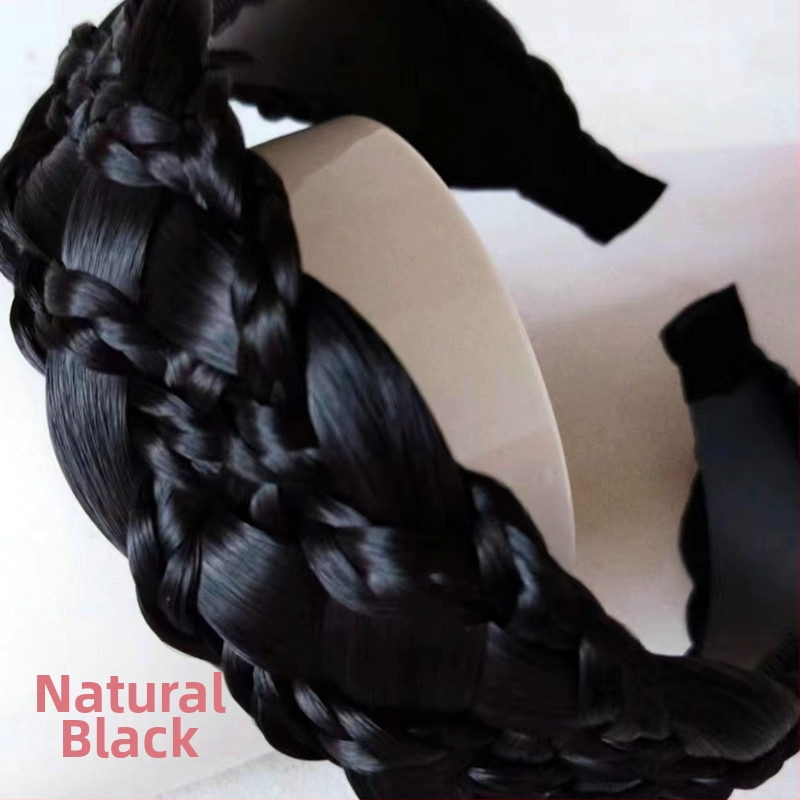 [Uue toote laiendamine] Simuleeritud juuste juuksepael, parukas, punutud juustega peakate, parukad, katted valgete juuste artefaktiga, et suurendada peanaha juuste hulka