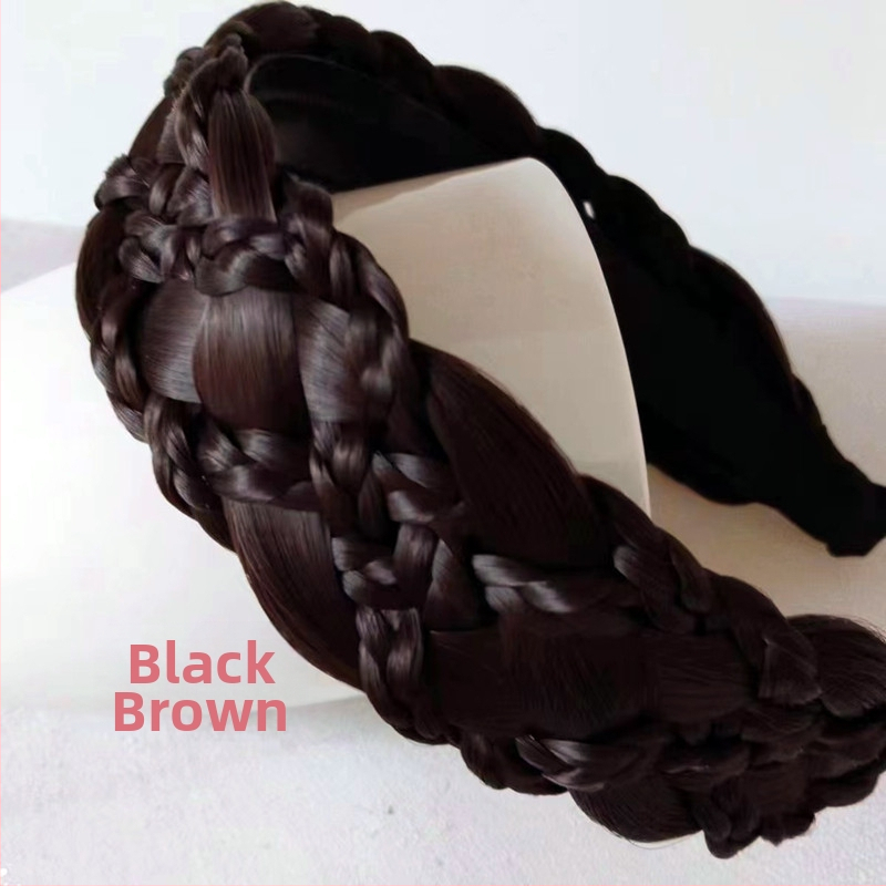 [Uue toote laiendamine] Simuleeritud juuste juuksepael, parukas, punutud juustega peakate, parukad, katted valgete juuste artefaktiga, et suurendada peanaha juuste hulka