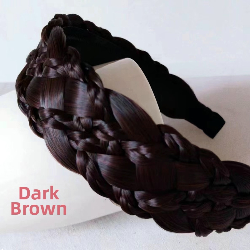 [Uue toote laiendamine] Simuleeritud juuste juuksepael, parukas, punutud juustega peakate, parukad, katted valgete juuste artefaktiga, et suurendada peanaha juuste hulka