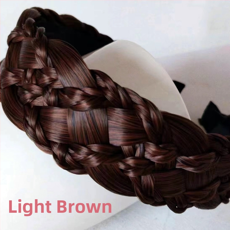 [Uue toote laiendamine] Simuleeritud juuste juuksepael, parukas, punutud juustega peakate, parukad, katted valgete juuste artefaktiga, et suurendada peanaha juuste hulka