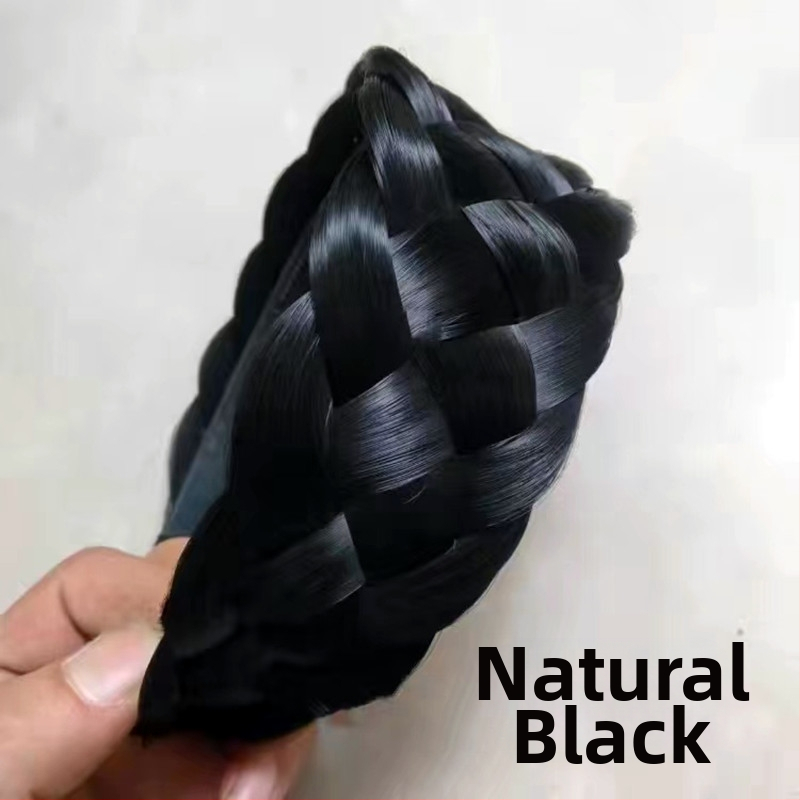 [Uue toote laiendamine] Simuleeritud juuste juuksepael, parukas, punutud juustega peakate, parukad, katted valgete juuste artefaktiga, et suurendada peanaha juuste hulka