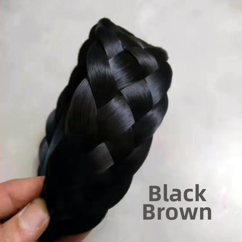 [Uue toote laiendamine] Simuleeritud juuste juuksepael, parukas, punutud juustega peakate, parukad, katted valgete juuste artefaktiga, et suurendada peanaha juuste hulka