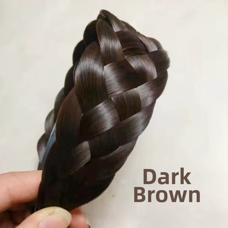 [Uue toote laiendamine] Simuleeritud juuste juuksepael, parukas, punutud juustega peakate, parukad, katted valgete juuste artefaktiga, et suurendada peanaha juuste hulka