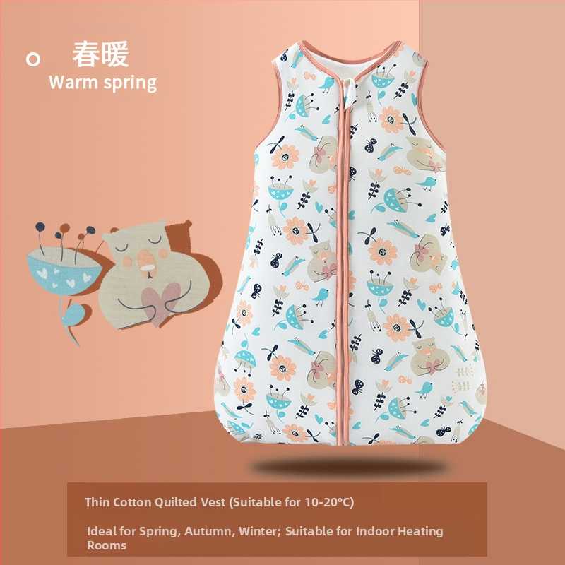 Piiriülesed CPC kevad- ja sügistooted vastsündinutele Beebi löögikindel tekk puhtast puuvillast puuvillast laste vest A-klassi beebimagamiskott