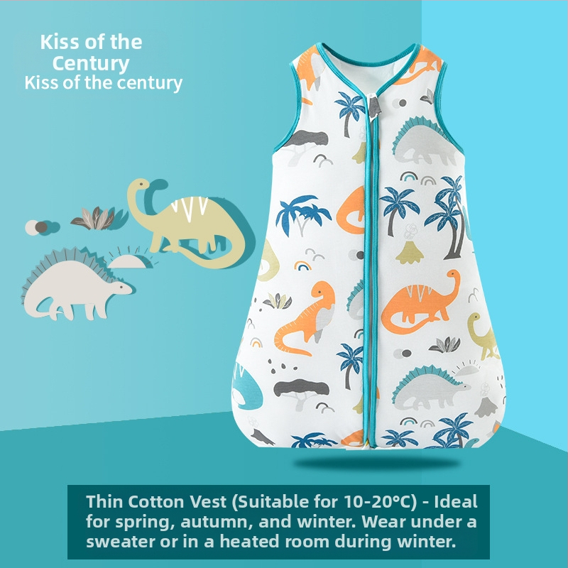 Piiriülesed CPC kevad- ja sügistooted vastsündinutele Beebi löögikindel tekk puhtast puuvillast puuvillast laste vest A-klassi beebimagamiskott