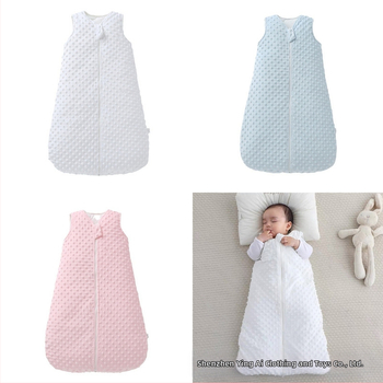 Karštai parduodamas vaikiškas nespyrus miegmaišis kūdikiams, vientisa liemenė, sustorintas miegmaišis, žirnių aksomas, kūdikio paguodos antklodė