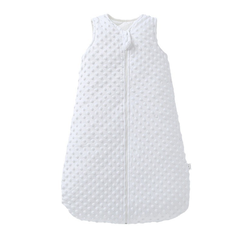 Karštai parduodamas vaikiškas nespyrus miegmaišis kūdikiams, vientisa liemenė, sustorintas miegmaišis, žirnių aksomas, kūdikio paguodos antklodė