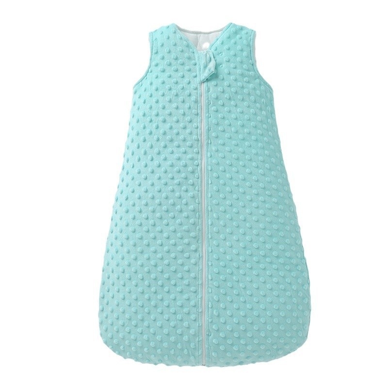 Karštai parduodamas vaikiškas nespyrus miegmaišis kūdikiams, vientisa liemenė, sustorintas miegmaišis, žirnių aksomas, kūdikio paguodos antklodė