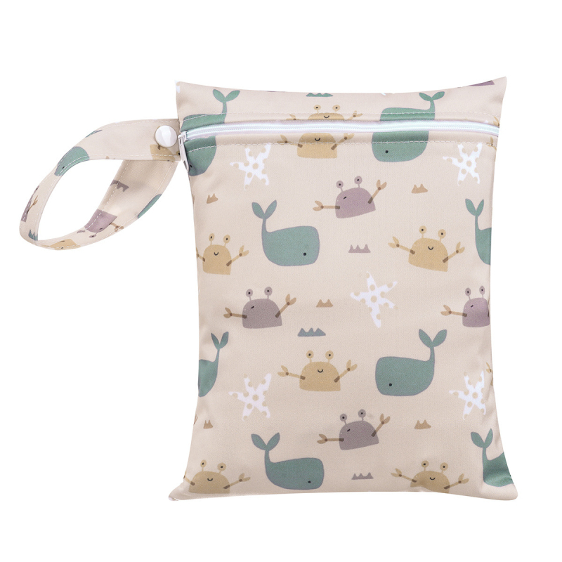 Torba za pelene za bebe, mala praktična torba za pohranu pelena za bebe, 18 * 25xm, viseća torba za pelene za uz krevet