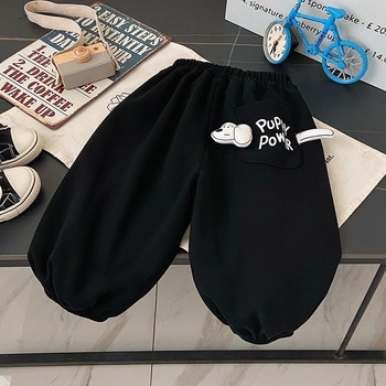 Αγόρια και κορίτσια Άνοιξη και Φθινόπωρο Νέα Παντελόνια Τρισδιάστατα Cartoon Casual Φόρμες Μακριά Παντελόνια Αθλητικά Παντελόνια με Τσέπες για Κουτάβια