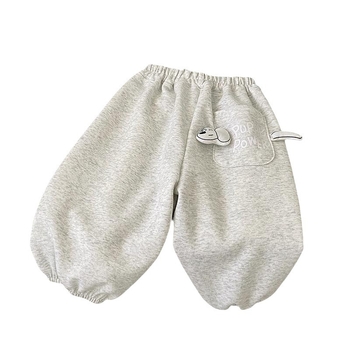 Αγόρια και κορίτσια Άνοιξη και Φθινόπωρο Νέα Παντελόνια Τρισδιάστατα Cartoon Casual Φόρμες Μακριά Παντελόνια Αθλητικά Παντελόνια με Τσέπες για Κουτάβια