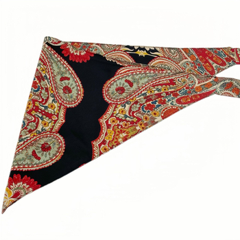 Aukštos klasės puokštė su plačiu juosmeniu, hiphopo šokėjos mados dekoratyvinė suknelė, bohemiškas etninis trikampio formos klubų šalikas