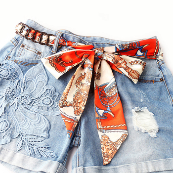Κορεάτικη ζώνη μόδας με κορδέλα και φούστα, απλή, ασορτί διακοσμητική ζώνη τζιν, για γυναίκες, πολύ μακριά, από υφασμάτινη κορδέλα