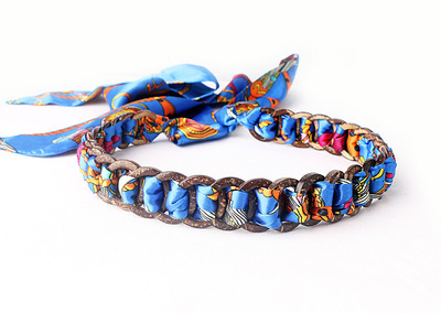 Kórejský módny stužkový opasok so sukňou Jednoduchý univerzálny dekoratívny džínsový dámsky super dlhý tkaný stužkový opasok