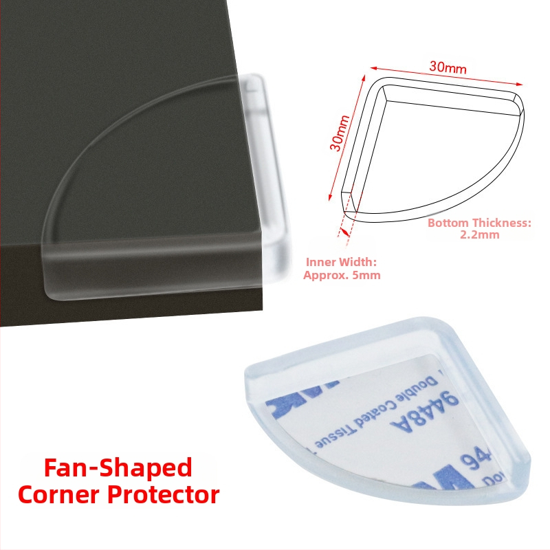 ✅Laste kokkupõrkevastane nurk Läbipaistev kokkupõrkevastane nurgakaitse Kohvilauamööbel Pehme mähisega nurgaserva mähisega silikoonist kaitse