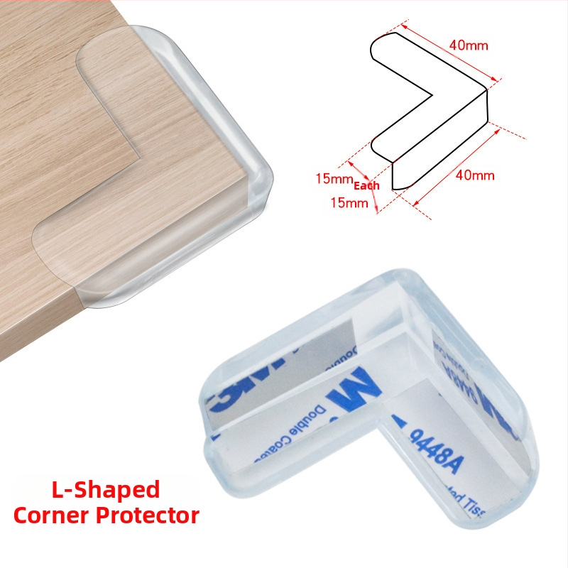 ✅Laste kokkupõrkevastane nurk Läbipaistev kokkupõrkevastane nurgakaitse Kohvilauamööbel Pehme mähisega nurgaserva mähisega silikoonist kaitse