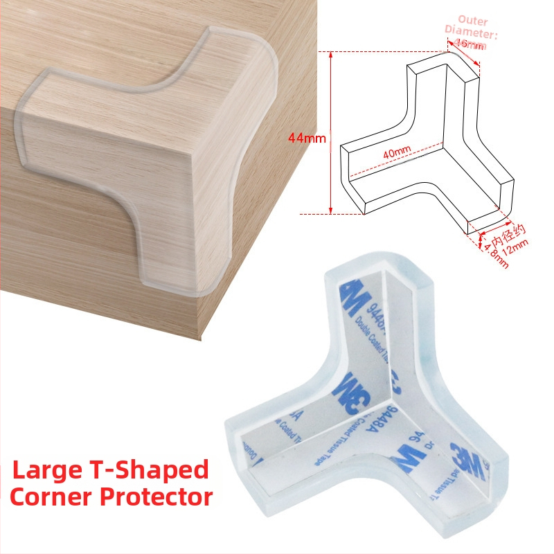 ✅Laste kokkupõrkevastane nurk Läbipaistev kokkupõrkevastane nurgakaitse Kohvilauamööbel Pehme mähisega nurgaserva mähisega silikoonist kaitse