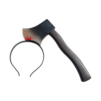 Αστεία προσομοίωση μαχαίρι κουζίνας, κορδέλα μαλλιών, παρωδία, χριστουγεννιάτικο κόμμωση, αξεσουάρ μαλλιών, κλειδί, κορδέλα για τα μαλλιά, φουρκέτα