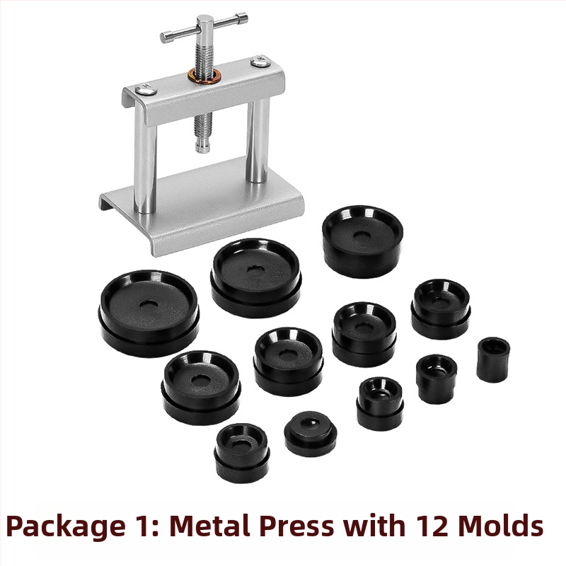 Инструмент за ремонт на уплътнения за домашни часовници, подмяна на батерия, отварачка за уплътнения за цифрови кварцови часовници, комплект часовници