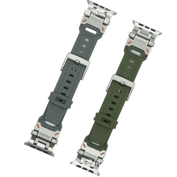 Κατάλληλο για λουράκι Apple Watch, λουράκι Apple S10, αγκράφα τιτανίου, σιλικόνης, iWatch Ultra