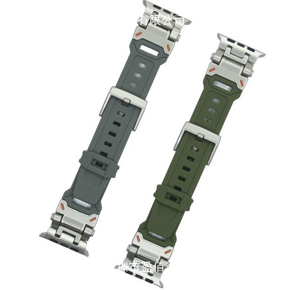 Potrivit pentru curea Apple Watch, cataramă din titan, silicon Explorer, curea pentru ceas Apple S10, iWatch Ultra