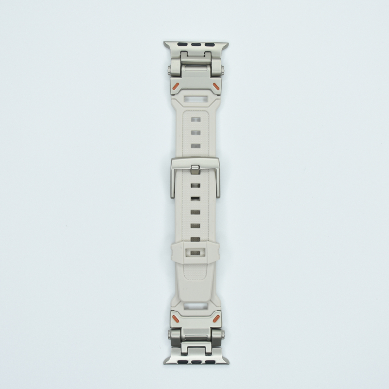 Potrivit pentru curea Apple Watch, cataramă din titan, silicon Explorer, curea pentru ceas Apple S10, iWatch Ultra