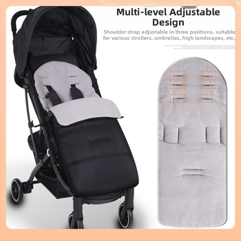 ◖ Κάλυμμα ποδιών καροτσιού μωρού, ζεστό και αντιανεμικό, παιδικό αντιανεμικό κάλυμμα, κάλυμμα βροχής, μαξιλάρι παιδικού καθίσματος φθινοπώρου και χειμώνα, βαμβάκι, μαλακό