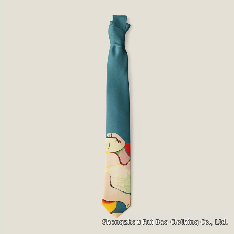 Παγκοσμίως διάσημος πίνακας ζωγραφικής με γραβάτα, ελαιογραφία Van Gogh 8cm, πρωτότυπος πίνακας μόδας για άνδρες και γυναίκες, ρετρό γραβάτα, εξωτερικό εμπόριο σε απόθεμα χονδρικής