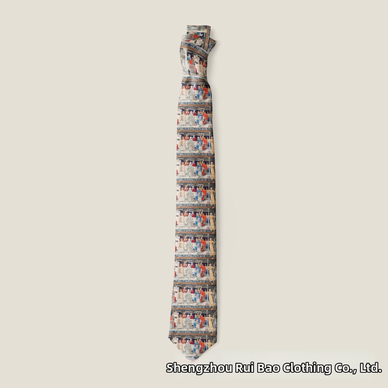 Παγκοσμίως διάσημος πίνακας ζωγραφικής με γραβάτα, ελαιογραφία Van Gogh 8cm, πρωτότυπος πίνακας μόδας για άνδρες και γυναίκες, ρετρό γραβάτα, εξωτερικό εμπόριο σε απόθεμα χονδρικής