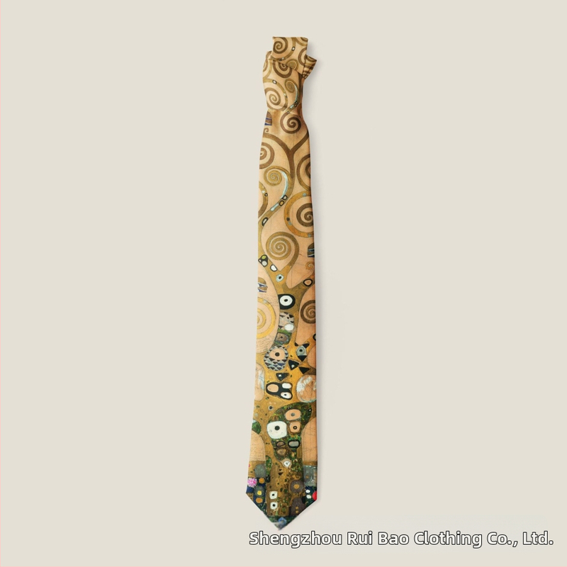 Pasaulyje garsus paveikslų kaklaraištis, aliejinė tapyba, Van Gogh, 8 cm, originalus vyriškas ir moteriškas mados spausdinimas, retro kaklaraištis, užsienio prekyba, didmeninė prekyba sandėlyje