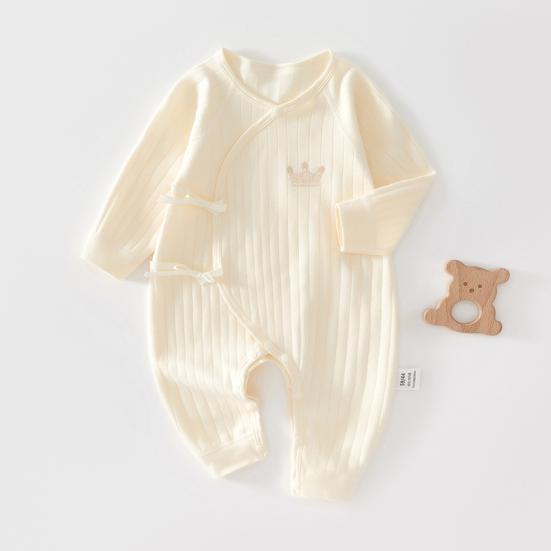 Novorodenecké oblečenie bez kostic s motýľmi, jar a jeseň, čistá bavlna, novorodenecké oblečenie, lezecké oblečenie, oblečenie na suchý zips, detské oblečenie