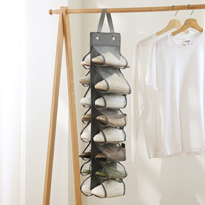 Buitinių drabužių laikymo krepšys, tvirtinamas prie sienos, daugiasluoksnės jogos kelnės, batų laikymas, bendrabučio drabužių spintos laikymas, pakabinamas