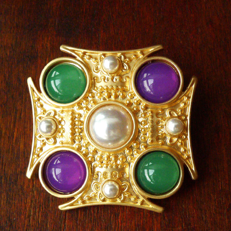 Broșă vintage barocă retro pentru palat, broșă medievală, pulover, accesorii pentru îmbrăcăminte, en-gros