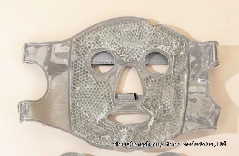 Ledo kompreso kaukė Šalto kompreso akių kaukė Ledo maišelio veido kaukė Pooperacinis atsigavimas Artefaktas Karštas kompresas Viso veido vėsinanti medvilninė veido kaukė