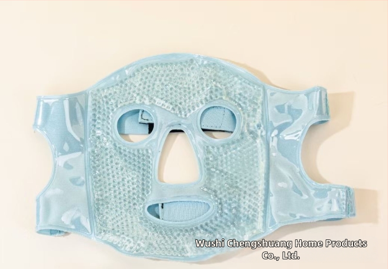 Ledo kompreso kaukė Šalto kompreso akių kaukė Ledo maišelio veido kaukė Pooperacinis atsigavimas Artefaktas Karštas kompresas Viso veido vėsinanti medvilninė veido kaukė