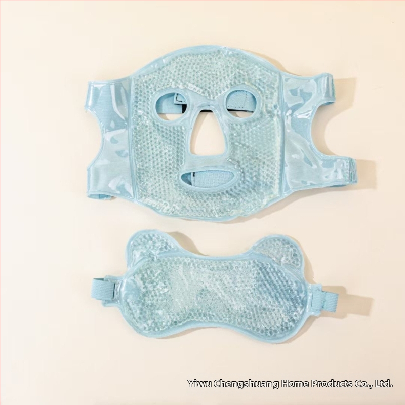 Ledo kompreso kaukė Šalto kompreso akių kaukė Ledo maišelio veido kaukė Pooperacinis atsigavimas Artefaktas Karštas kompresas Viso veido vėsinanti medvilninė veido kaukė