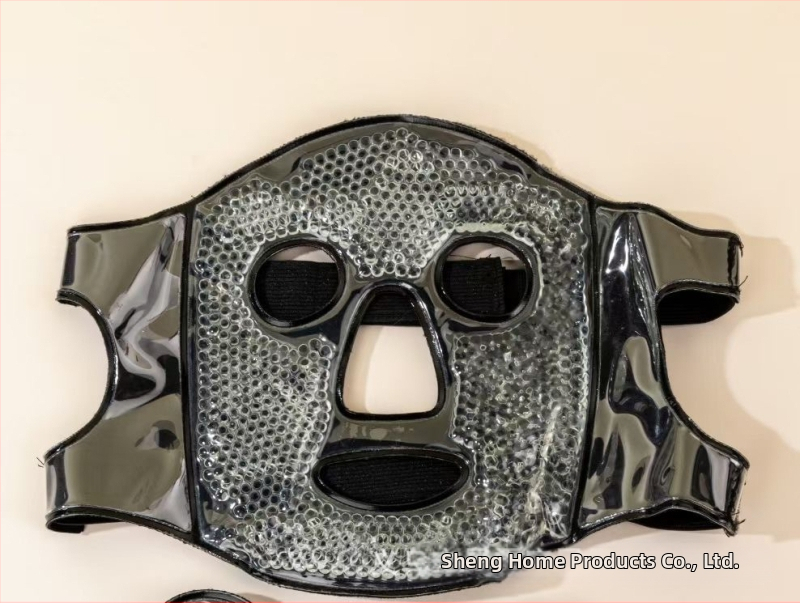 Ledus kompreses maska Aukstās kompreses acu maska Ledus maisiņa sejas maska Pēcoperācijas atveseļošanās artefakts Karstā komprese Pilnas sejas dzesēšanas kokvilnas sejas maska