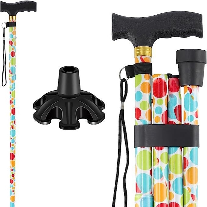 Kangbanjun sa špecializuje na všetky hlavné cezhraničné potlačené päťdielne kvetinové zosilnené skladacie barle pre seniorov a teleskopické barle.