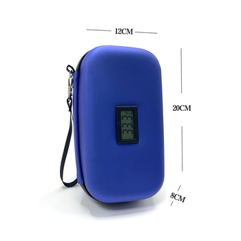 na sklade Amazon Explosions Inzulínová chladnička EVA Prenosná vonkajšia chladnička s teplomerom Vrecko na ľad Zachovanie chladu