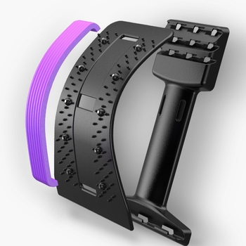 Устройство за успокояване на лумбалния отдел на гръбначния стълб с четири нива, разтягане на талията, корекция на масажа в дома, гръбначен стълб, разтягане на шийния отдел на гръбначния стълб, спомагателна фитнес плоча за талия