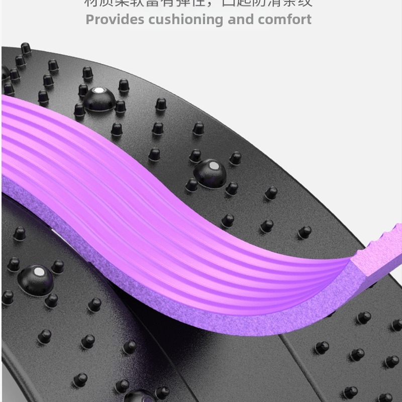 Устройство за успокояване на лумбалния отдел на гръбначния стълб с четири нива, разтягане на талията, корекция на масажа в дома, гръбначен стълб, разтягане на шийния отдел на гръбначния стълб, спомагателна фитнес плоча за талия