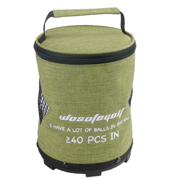 Ειδική τσάντα για μπάλα του γκολφ, μεγάλης χωρητικότητας, επίπεδη βάση, αντιολισθητική με κιτ χειρολαβής καινούρια