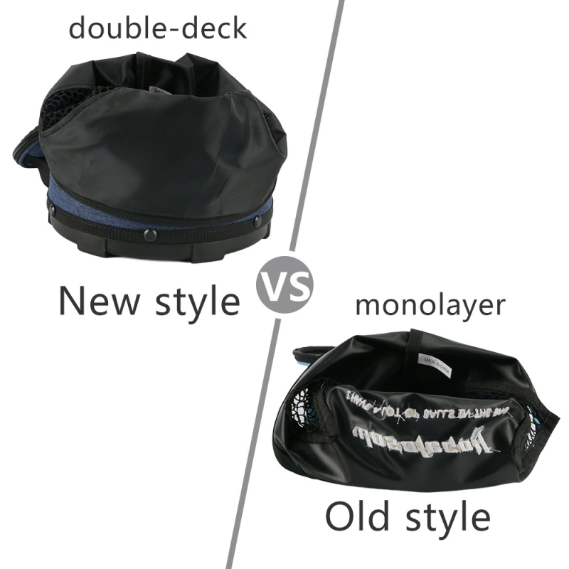 Geantă specială pentru mingi de golf, geantă de mare capacitate, cu fund plat, șasiu echilibrat anti-cădere cu kit de prindere, nouă